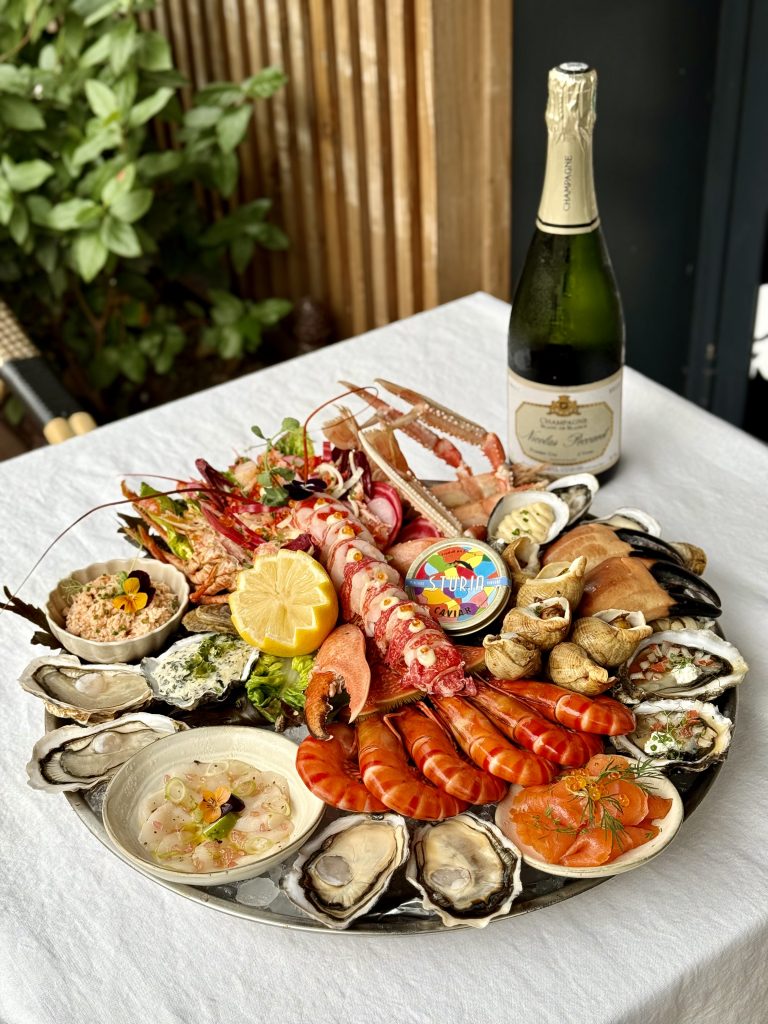 champagne et fruits de mer, l'Isle-sur-la-sorgue