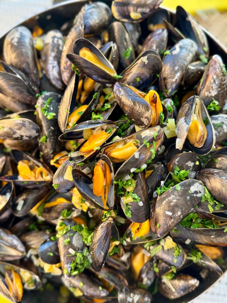 moules Morisseau cuisinées